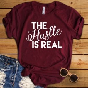 The Hustle is Real Graphic Tee
